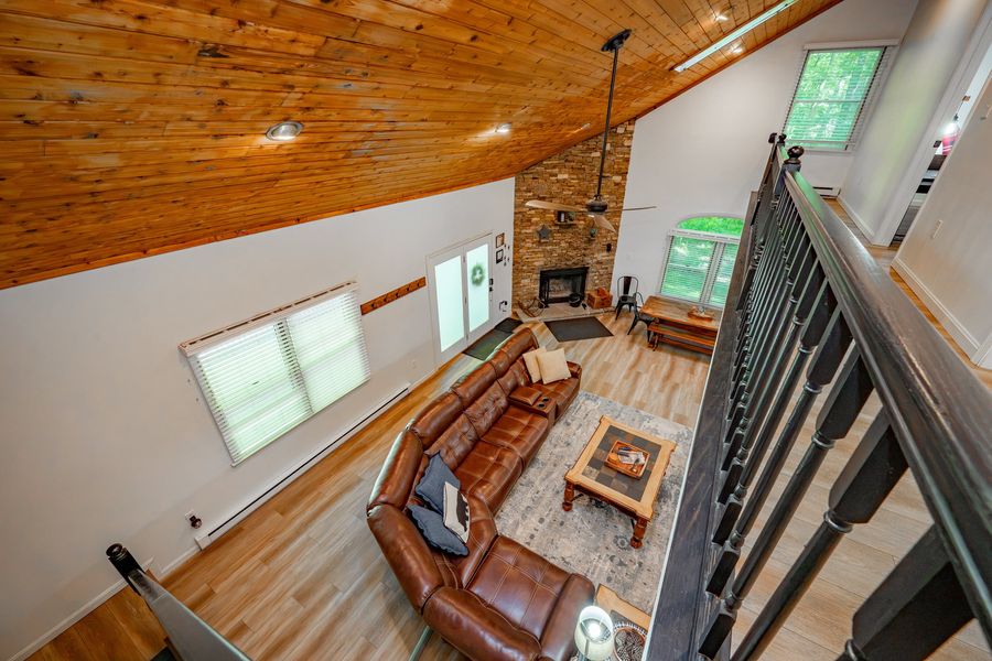 Loft sitting and game area